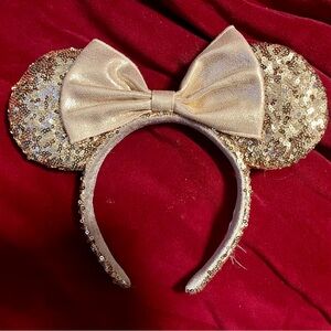 Pink Spirit Jersey with Balloons and Rose Gold Sequin Minnie Ears